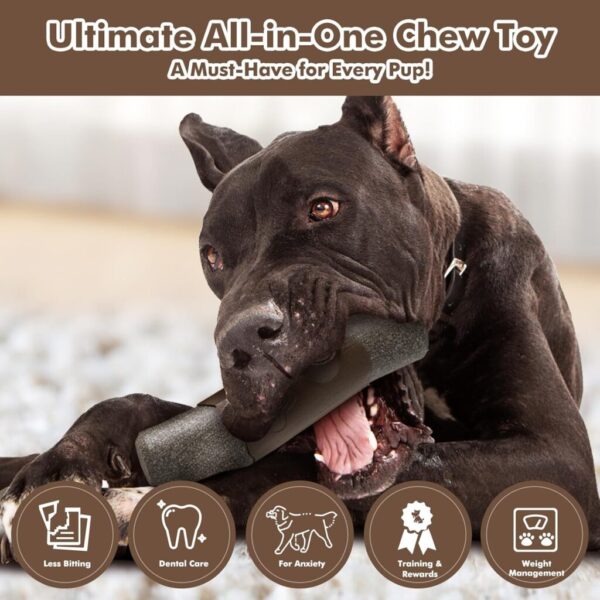Indestructible Squeaky Dog Toy for Aggressive Chewers. - Image 3