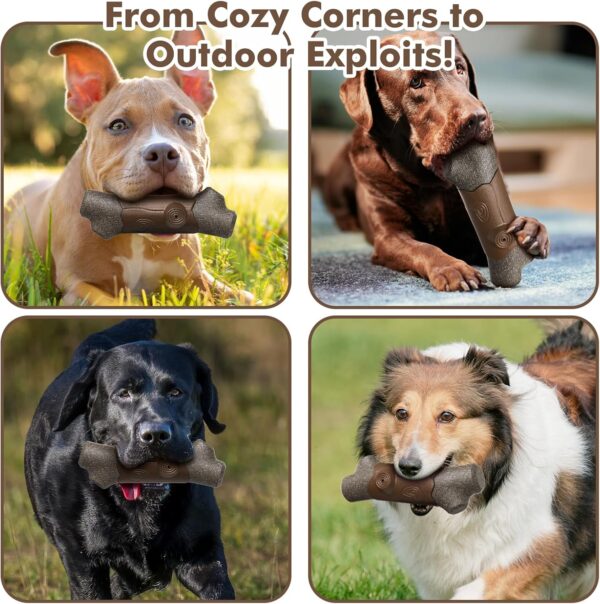 Indestructible Squeaky Dog Toy for Aggressive Chewers. - Image 5