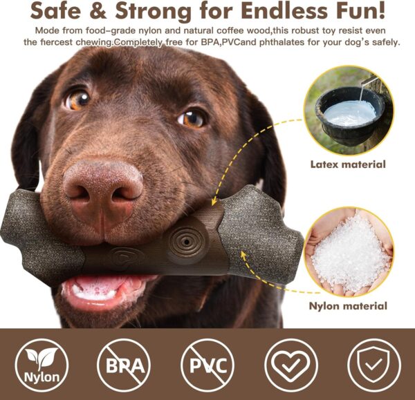 Indestructible Squeaky Dog Toy for Aggressive Chewers. - Image 4