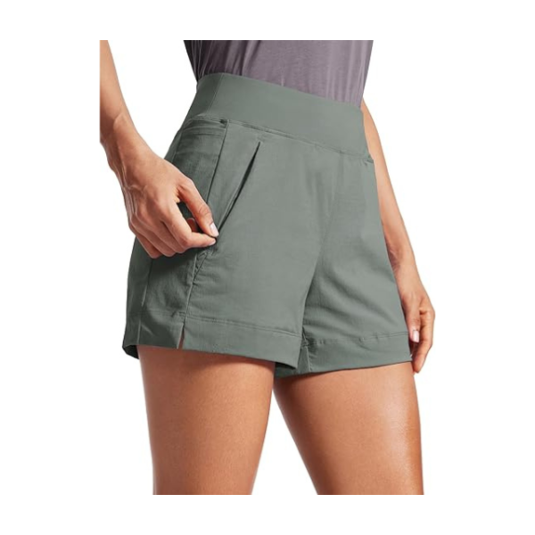 Women's Lightweight Mid Rise Hiking Shorts.