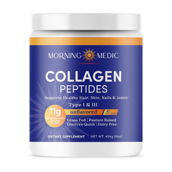 Collagen Peptides Powder - Type I & III, Unflavored.