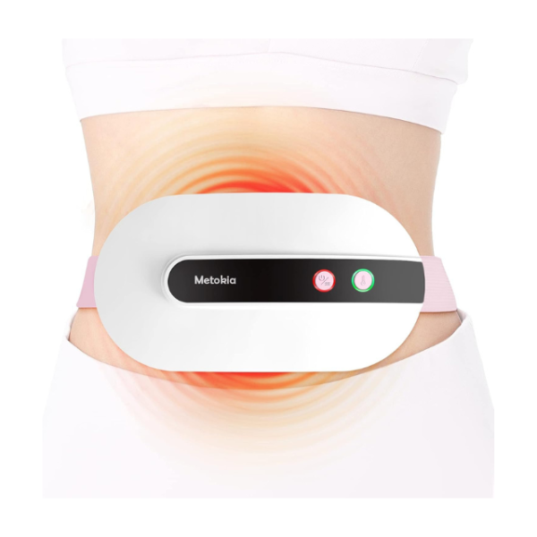 Portable Cordless Heating Pad with Vibration Massage.