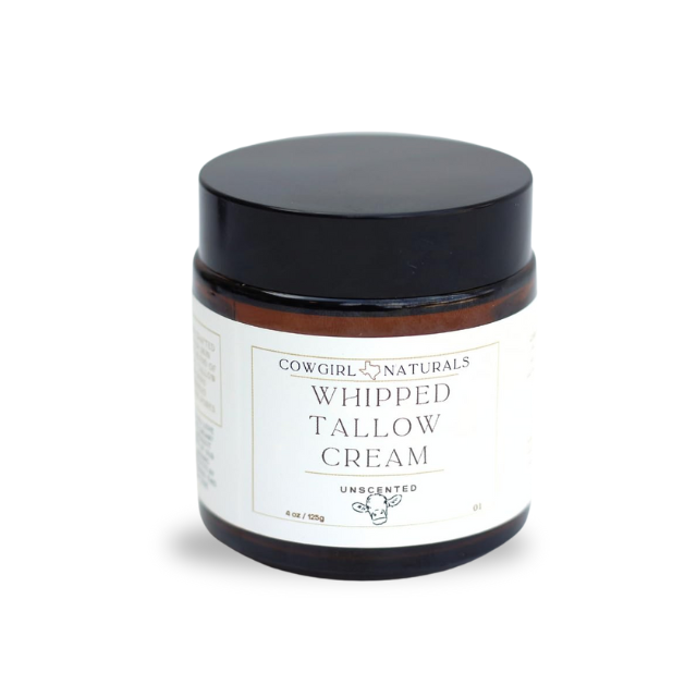Organic Grass-Fed Tallow Moisturizer.
