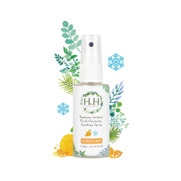 Natural Citrus Intimate Soothing Mist.