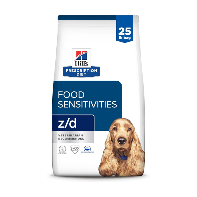 Food Sensitivities Veterinary Diet Dry Dog Food - 25 lb. Bag.